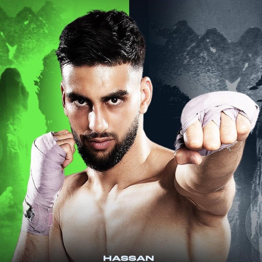 Professional boxer Adam Azim - lightweight division