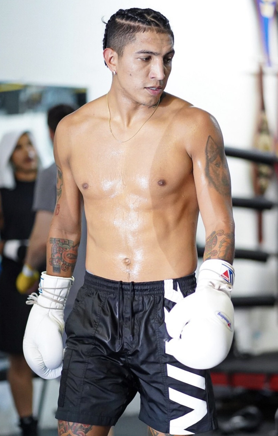 Professional boxer Mario Barrios - welterweight division
