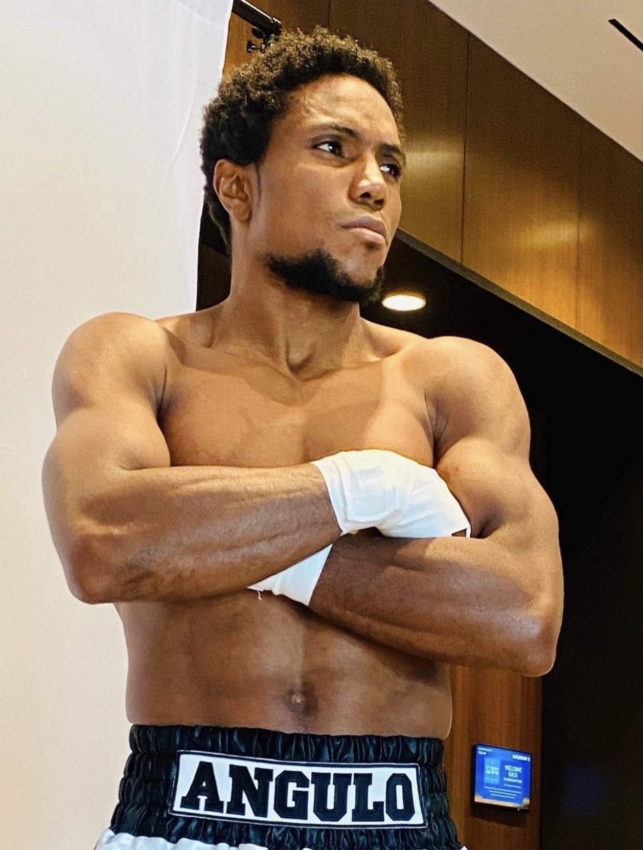 Professional boxer Alexis Angulo - lightHeavyweight division