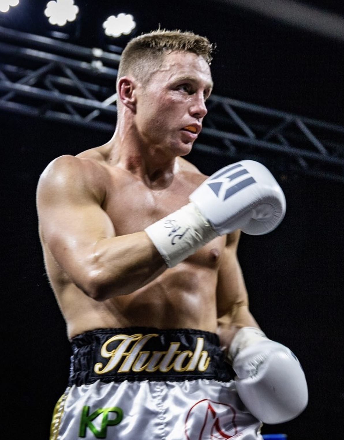 Professional boxer Bill Hutchinson - welterweight division