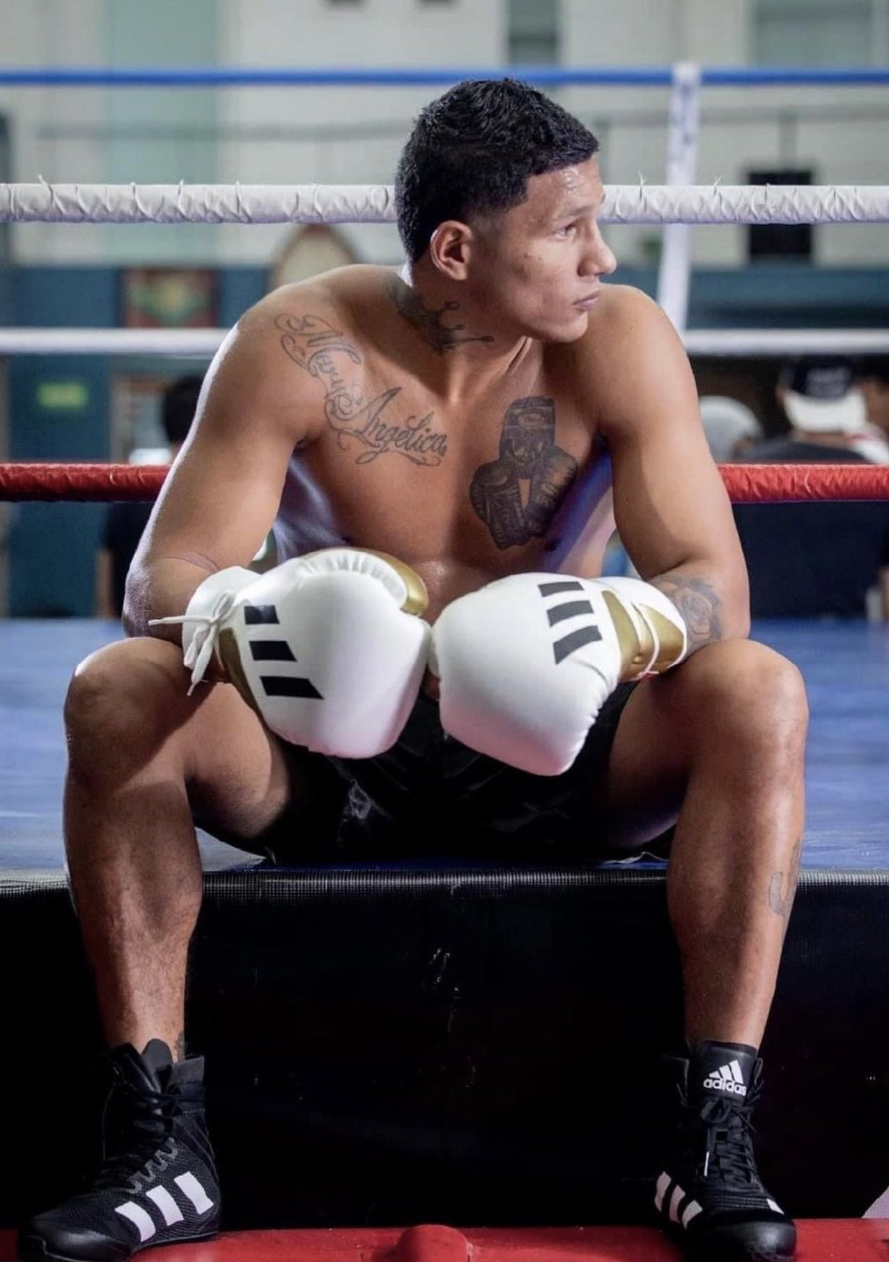 Professional boxer Miguel Berchelt - lightweight division