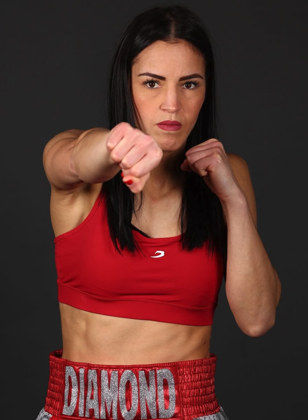 Professional boxer Elhem Mekhaled - featherweight division