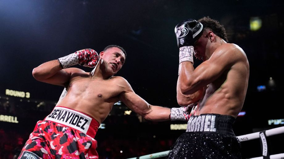 Morrell knocked down Benavidez, but