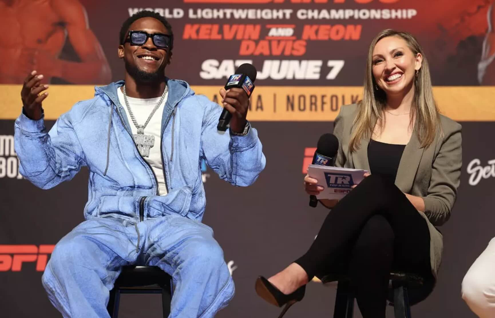Keyshawn Davis says Teffimo Lopez walked away from Saudi millions